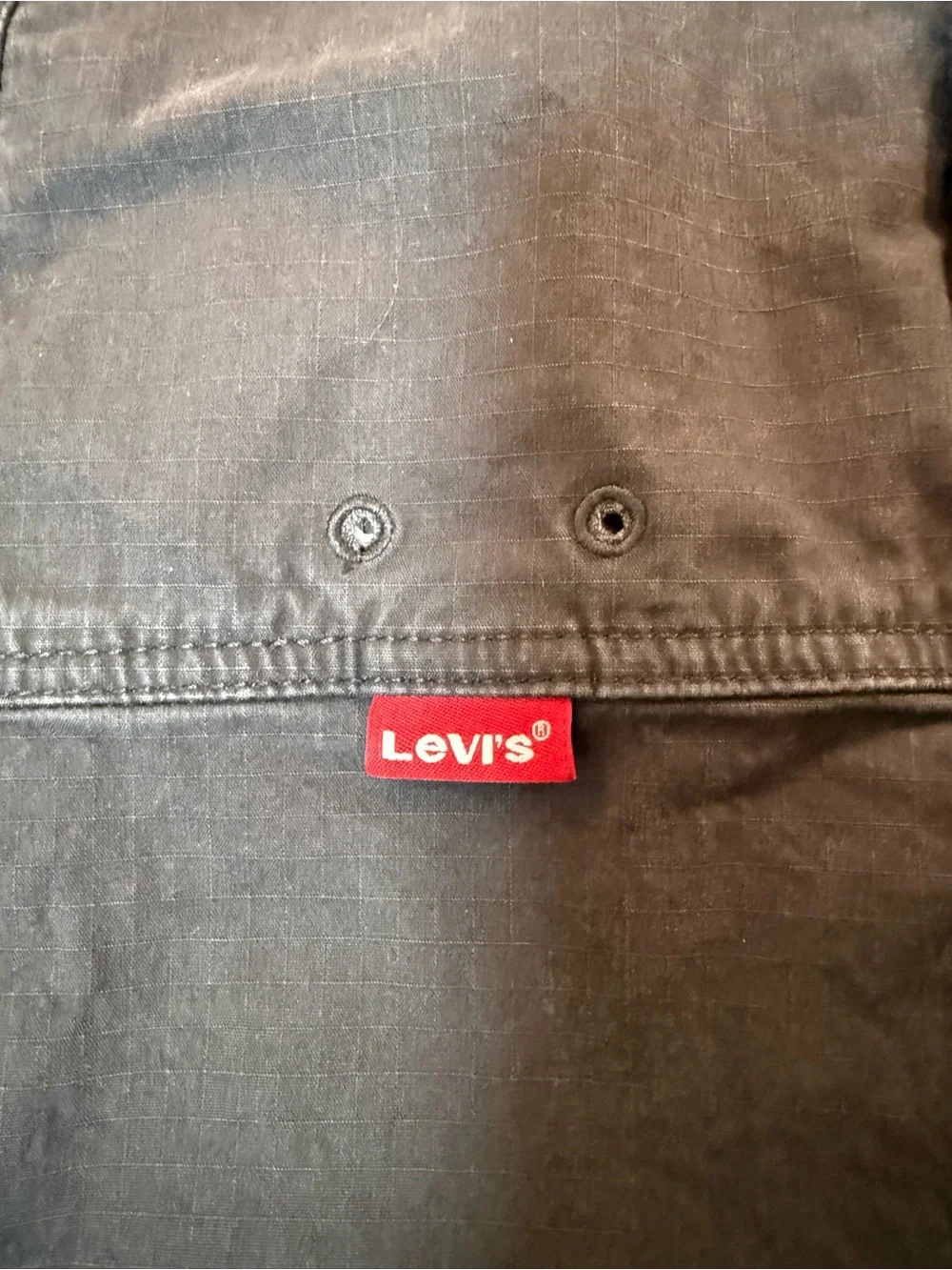Levi's Men’s Black Cargo Workpants